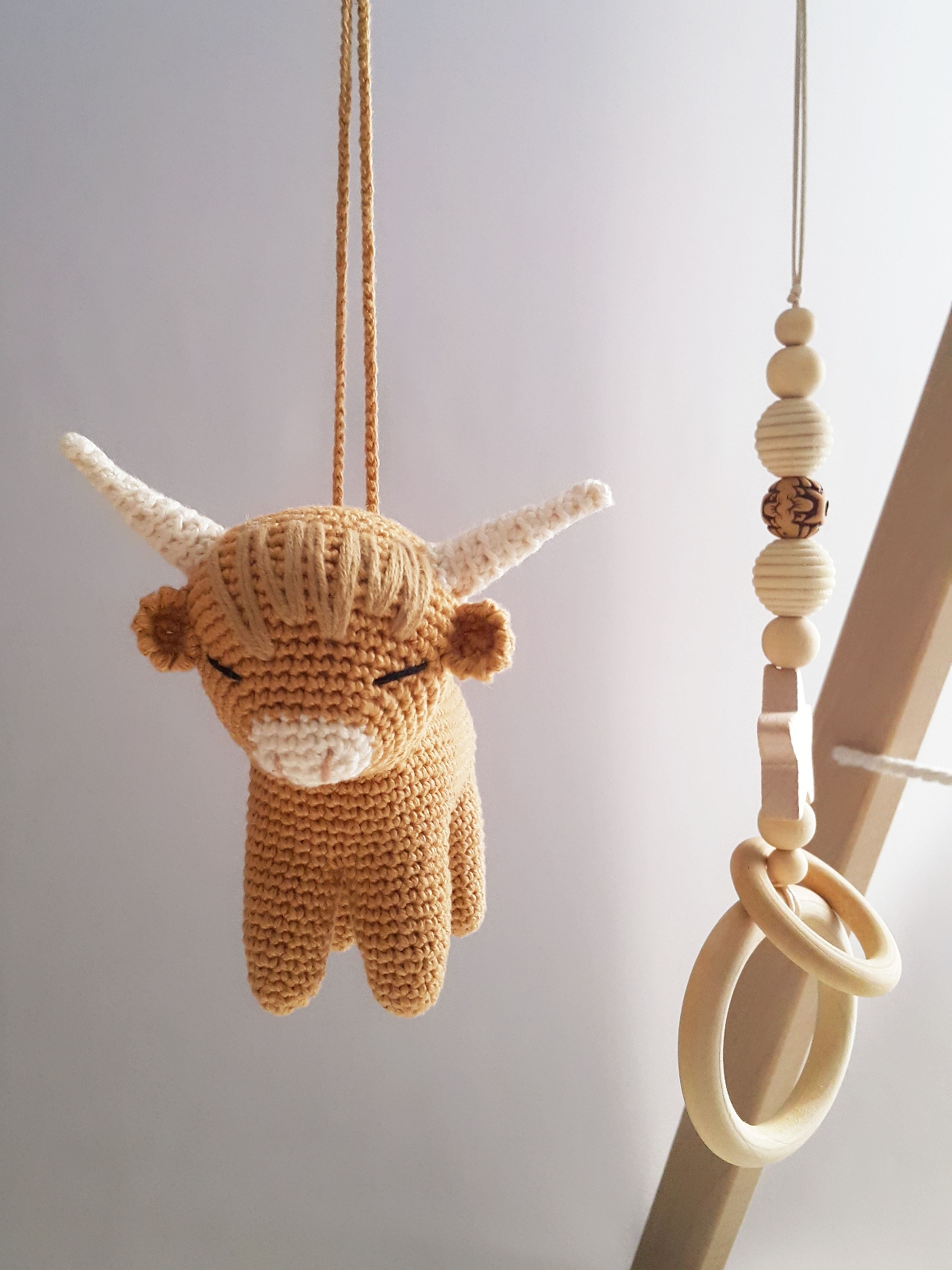 Highland Cows Baby Play Gym Toys