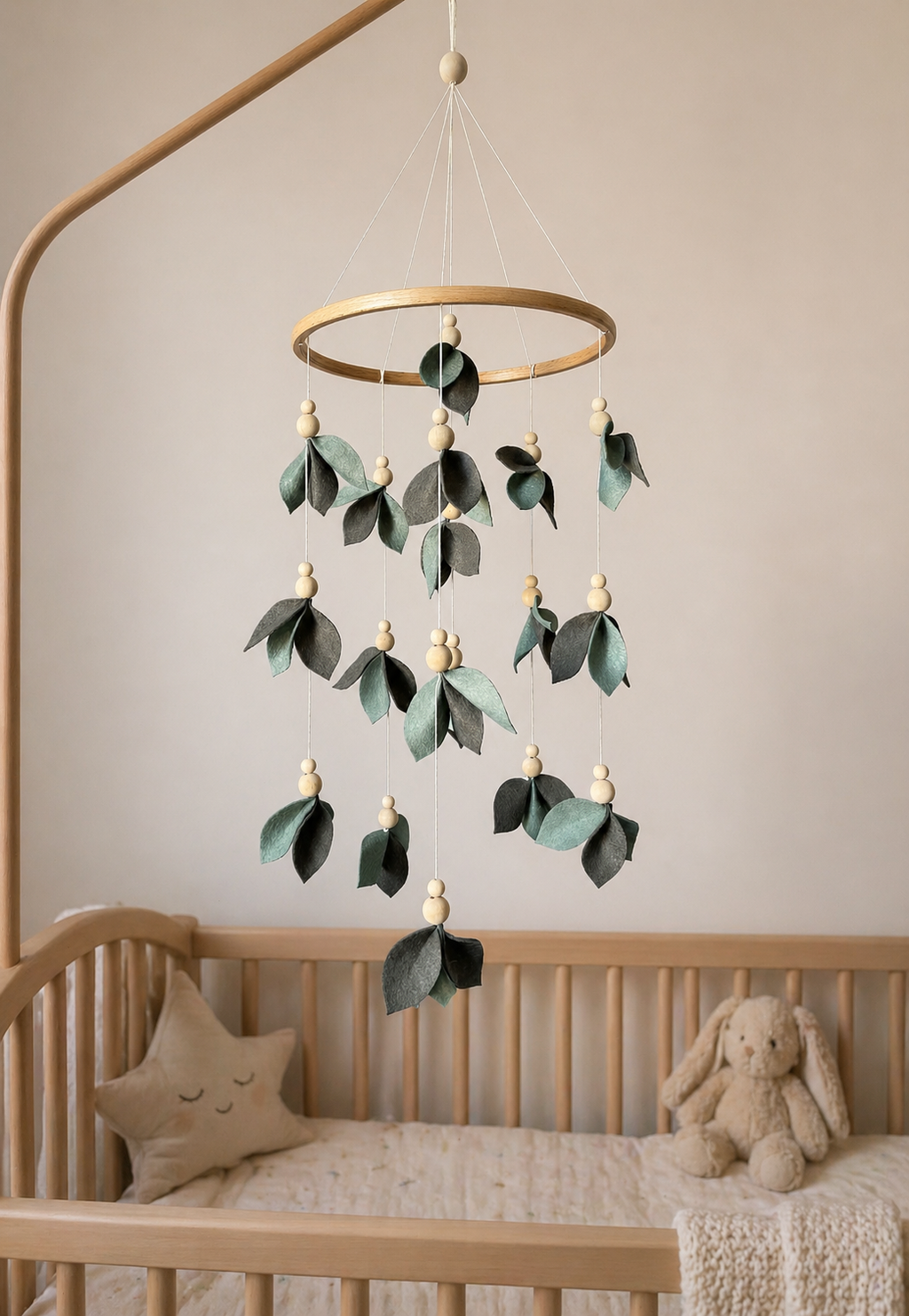Leaf Crib Mobile