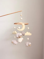 Sheep Baby Crib Mobile