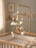 Highland Cow Baby Crib Mobile