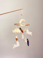 Bunny Baby Crib Mobile