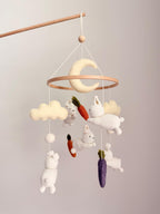 Bunny Baby Crib Mobile