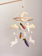 Bunny Baby Crib Mobile