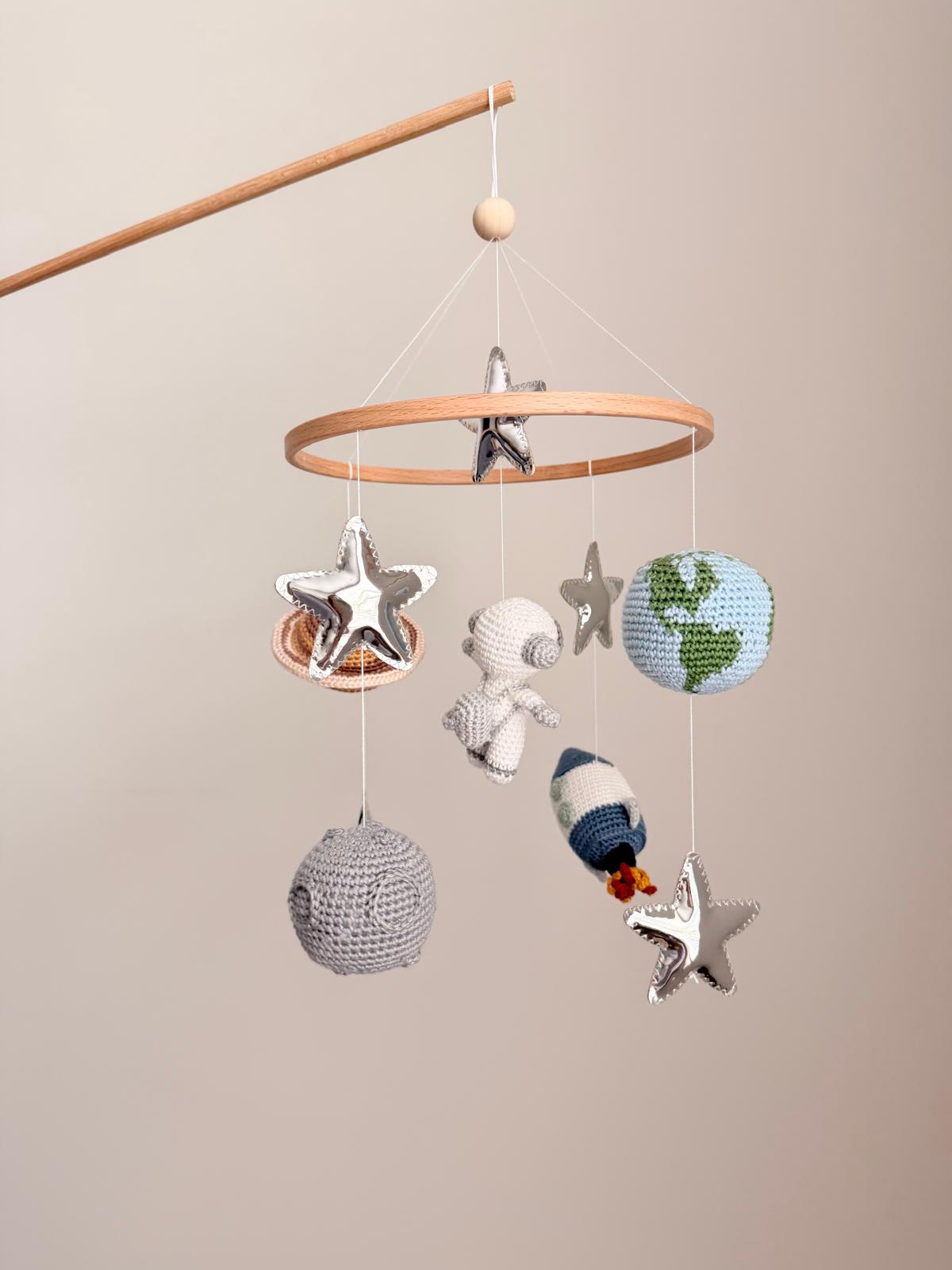 Space Baby Crib Mobile