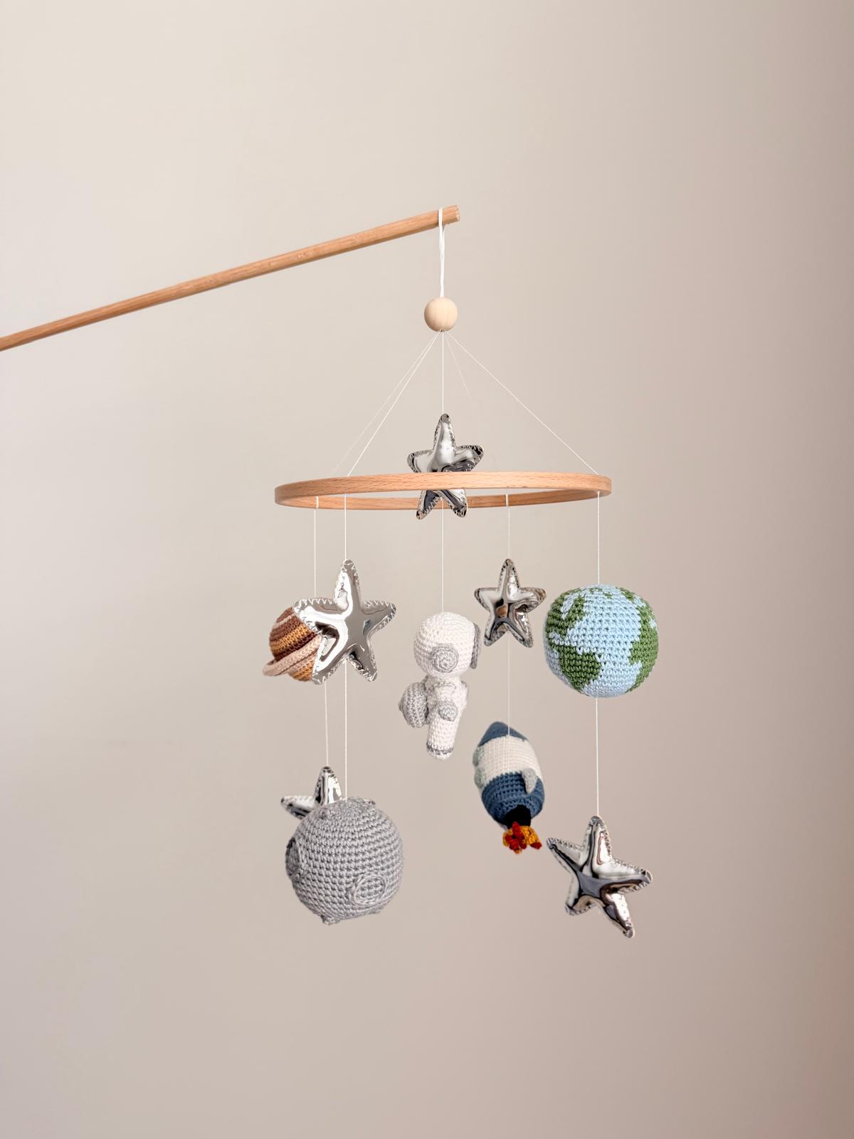 Space Baby Crib Mobile