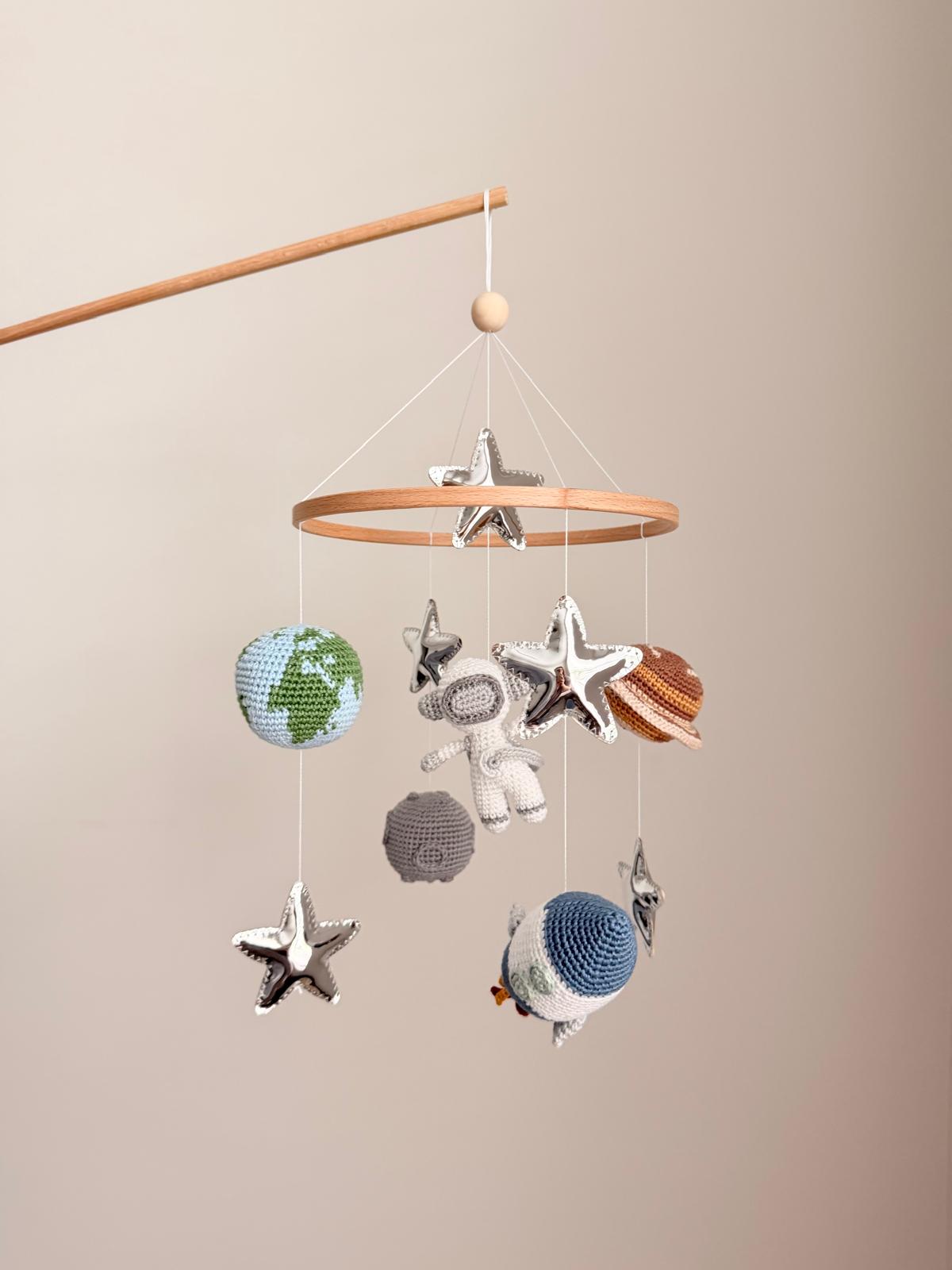 Space Baby Crib Mobile
